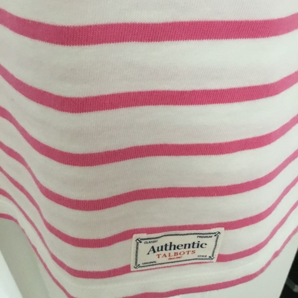 Talbots top, 100% cotton, three-quarter length Sleeves. 1X. NEW - Picture 2 of 4